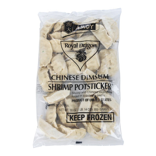 Amoy Shrimp Potsticker Shrimp Potstickers, 120 x 1 oz Case - Frozen Snacks & Appetizers