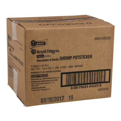 Amoy Shrimp Potsticker Shrimp Potstickers, 120 x 1 oz Case - DOT product image 4