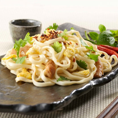 Amoy Steam Cooked Lo Mein Noodles, Made From Wheat Flour (5 lbs, 4 Per Case) - DOT product image 5