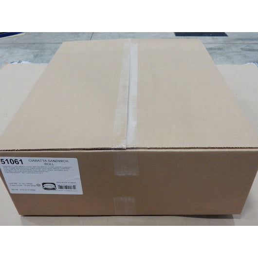 Gonnella Baking Company 7" X 3" Ciabatta Sandwich Roll, 10 x 6 x 4 oz Case - DOT product image 7