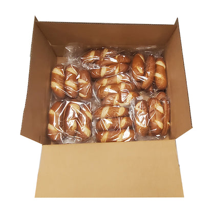 Gonnella Baking Company Sliced Torpedo Pretzel Roll, 7 x 6 x 3 oz Case - DOT product image 5