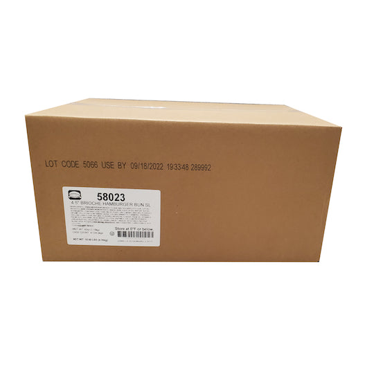 Gonnella Baking Brioche 4.5 Inch Sliced Brioche Hamburger Bun, 4 x 12 x 3.5 oz Case - DOT product image 3