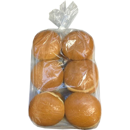 Gonnella Baking Brioche 4.5 Inch Sliced Brioche Hamburger Bun, 4 x 12 x 3.5 oz Case - Breads, Rolls & Buns