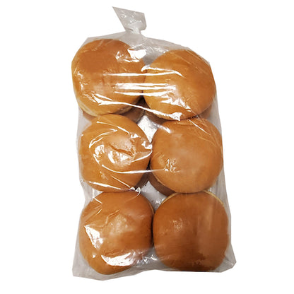 Gonnella Baking 4 Inch Sliced Brioche Hamburger Bun, 10 x 12 x 2.5 oz Case - Breads, Rolls & Buns