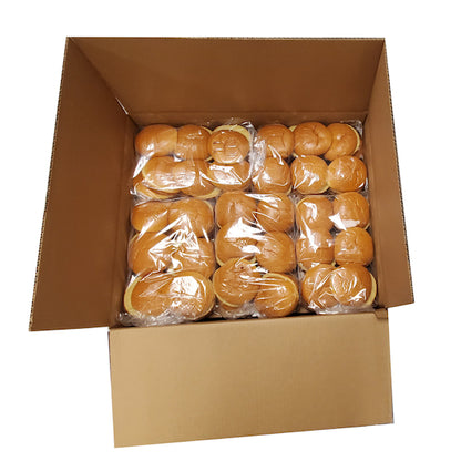 Gonnella Baking 4 Inch Sliced Brioche Hamburger Bun, 10 x 12 x 2.5 oz Case - DOT product image 5