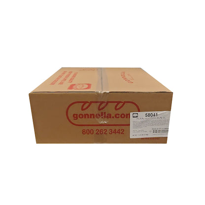 Gonnella Baking Plain Hot Dog Bun, 10 x 12 x 1.5 oz Case - DOT product image 5