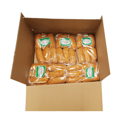 Gonnella Baking Plain Hot Dog Bun, 10 x 12 x 1.5 oz Case - DOT product image 4
