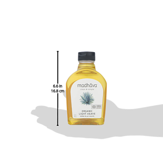 Madhava Organic Golden Light Agave Nectar, 6 x 23.5 oz Case - DOT product image 6