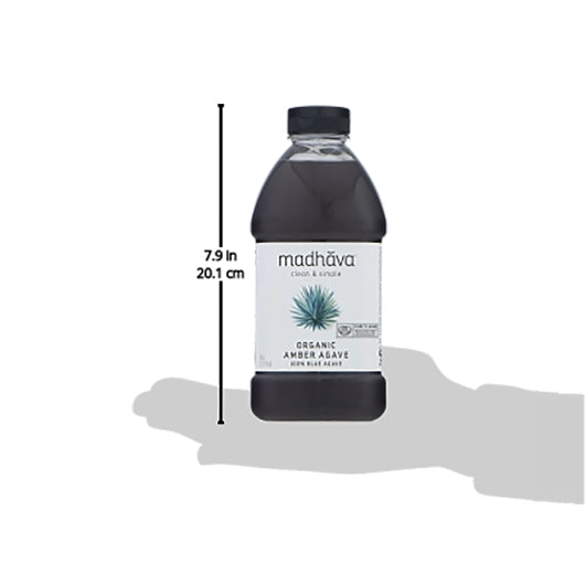 Madhava Amber Raw Agave, 4 x 46 oz Case - DOT product image 5