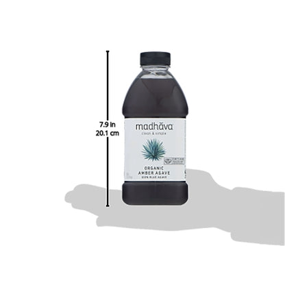 Madhava Amber Raw Agave, 4 x 46 oz Case - DOT product image 5