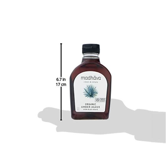 Madhava Organic Raw Amber Agave, 6 x 23.5 oz Case - DOT product image 8