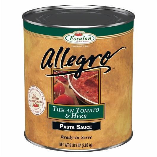 Escalon Allegro Tuscan Tomato & Herb, 6 x 105 oz Case - Spices Seasonings