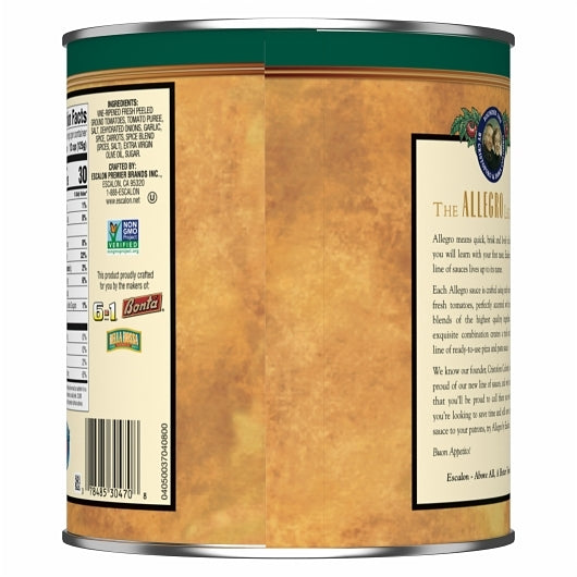 Allegro Tuscan Tomato & Herb, 6 x 105 oz Case - DOT product image 6