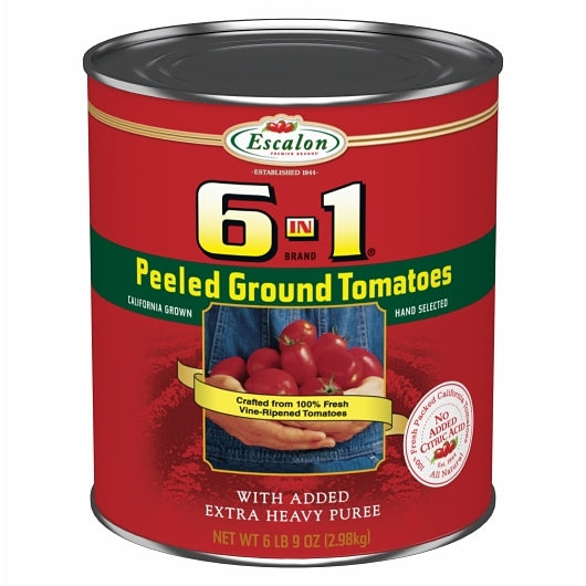Heinz All Purpose Peeled Ground Tomatoes, 6 x 6.563 lb Case - Condiments & Sauces