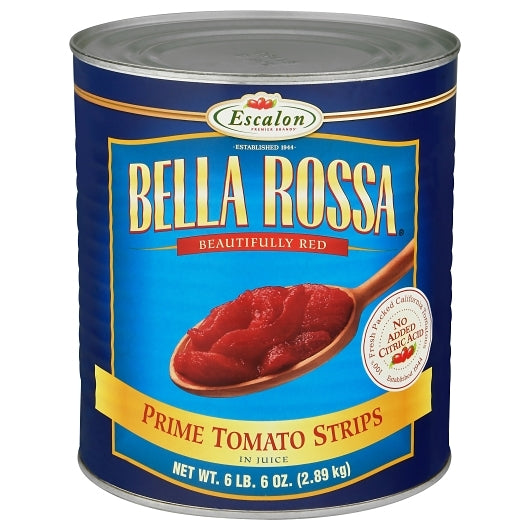 Bella Rosa Tomato Strips in Juice, 6 x 102 oz Case - DOT product image 2