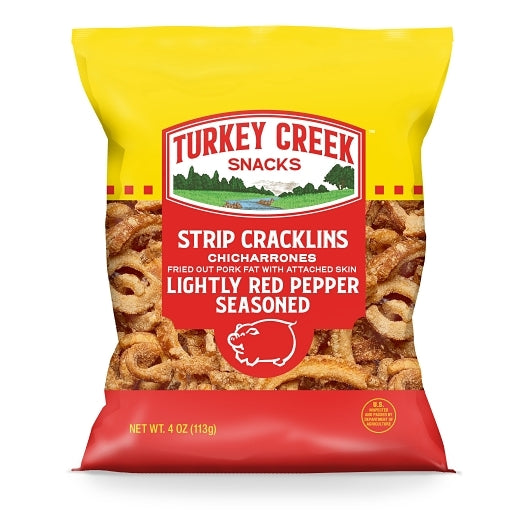 Turkey Creek Box Of Strip Cracklins; 4 Ounce; 12 Per Case - DOT product image 1