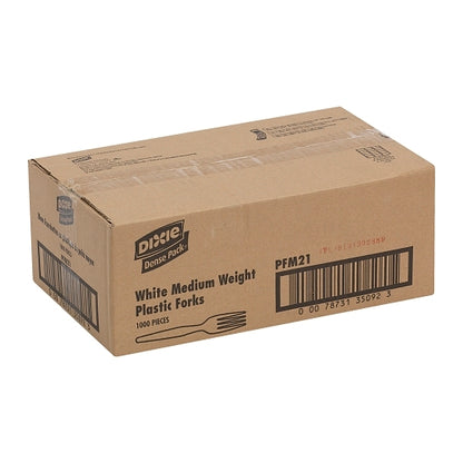 Dixie Polypropylene White Fork, 1 x 1000 ct Case - DOT product image 4