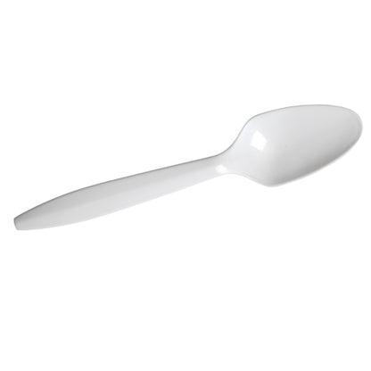 Dixie Medium Weight Polypropylene White Teaspoon, 1 x 1000 ct Case - DOT product image 2