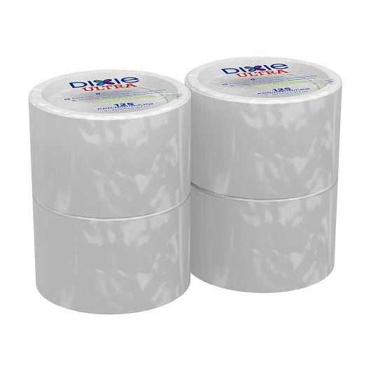 Dixie 10.125 Inch White Ultra Heavy Weight Paper Plate, 4 x 125 ct Case - DOT product image 4
