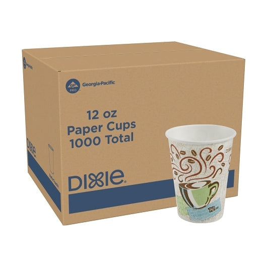 Dixie PerfecTouch 12 Ounce Hot Coffee paper cup, 20 x 50 ct Case - DOT product image 7