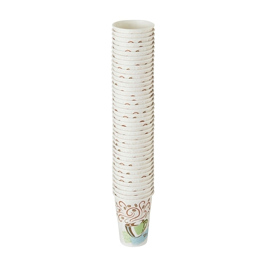 Dixie PerfecTouch 12 Ounce Hot Coffee paper cup, 20 x 50 ct Case - Plates Bowls