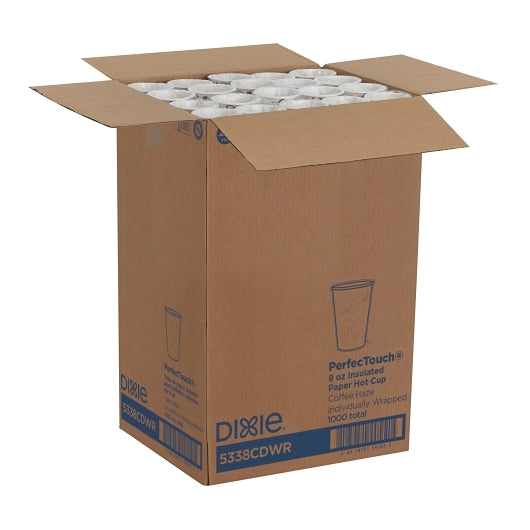 Dixie PerfecTouch CUPS 8 OUNCE WRAPPED PERFETTO, 1 x 1000 ct Case - DOT product image 6