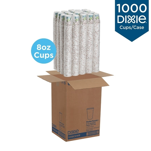 Dixie PerfecTouch CUPS 8 OUNCE WRAPPED PERFETTO, 1 x 1000 ct Case - DOT product image 3