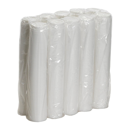 Dixie White Lid Fits 8 Ounce Paper Hot Cup, 10 x 100 ct Case - DOT product image 2