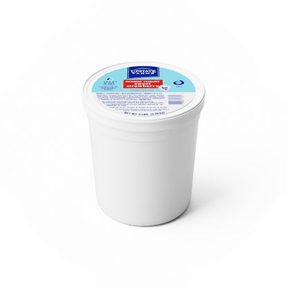 Upstate Niagara Coop Strawberry Nonfat Yogurt, 4 x 5 lb Case - Cheese & Dairy