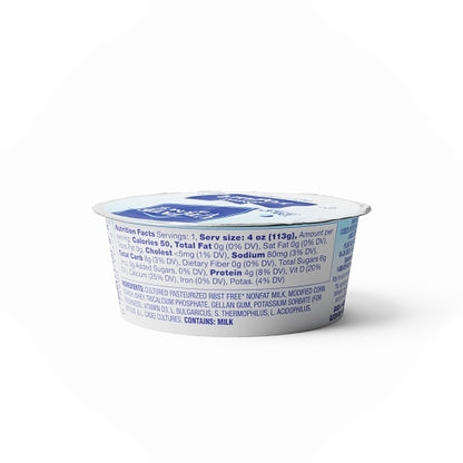 Upstate Niagara Coop Nonfat Plain Yogurt, 48 x 4 oz Case - DOT product image 3