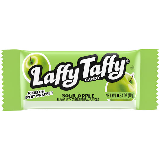 Laffy Taffy Sour Apple, 8 x 145 x 24.65 lb Case - Candy & Confections