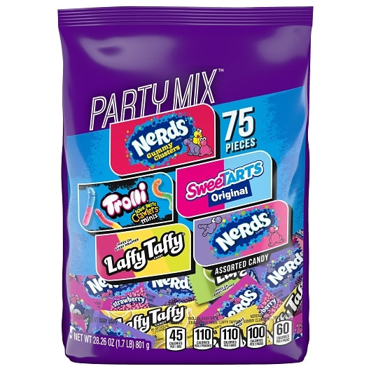 Sweetarts Ferrara Assorted Party Mix Mixed, 4 x 28.263 oz Case - Pantry Ingredients
