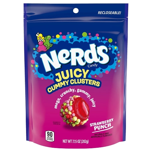 Nerds Gummy Clusters Bag, 6 x 7.15 oz Case - Disposables