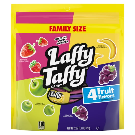 Laffy Taffy Assorted Mini Bars Stand Up Bag, 5 x 22 oz Case - Candy & Confections - image 2