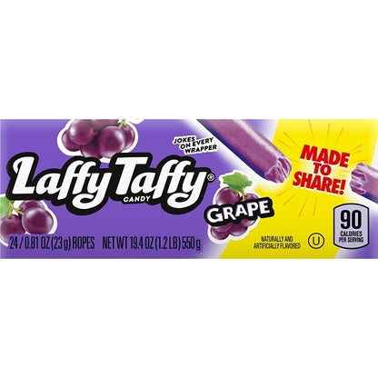 Laffy Taffy Grape Rope, 12 x 24 x 0.81 oz Case - DOT product image 2