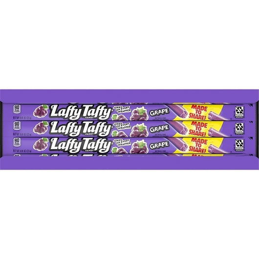 Laffy Taffy Grape Rope, 12 x 24 x 0.81 oz Case - DOT product image 7