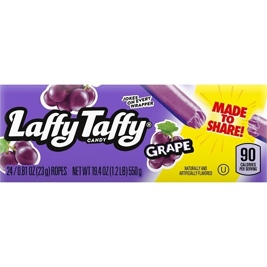 Laffy Taffy Grape Rope, 12 x 24 x 0.81 oz Case - DOT product image 8