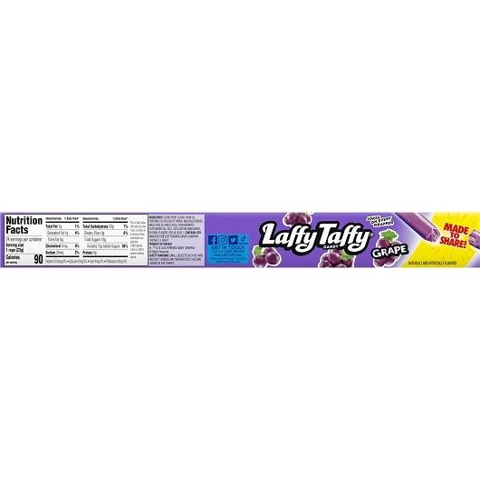 Laffy Taffy Grape Rope, 12 x 24 x 0.81 oz Case - DOT product image 6