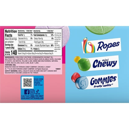 Sweetart Giant Chewy Candy, 10 x 36 x 1.35 oz Case - DOT product image 6