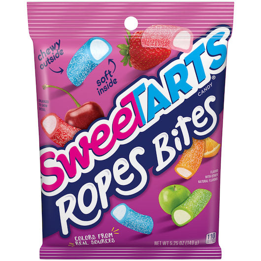 Sweetarts Medium Rope Peg Bag, 12 x 5.25 oz Case - Candy & Confections