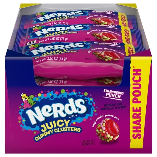 Nerds Gummy Candy Share Pouch, 4 x 12 x 2.65 oz Case - Candy & Confections - image 2