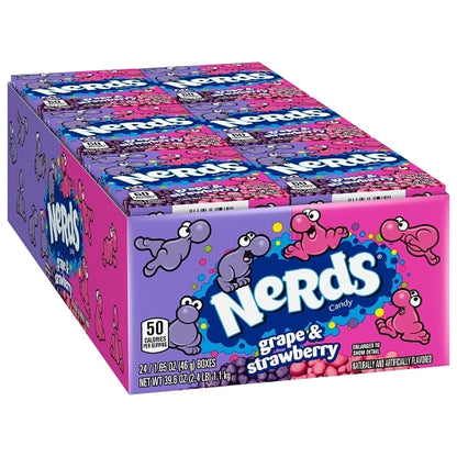 Nerds Grape & Strawberry, 12 x 24 x 1.65 oz Case - DOT product image 3