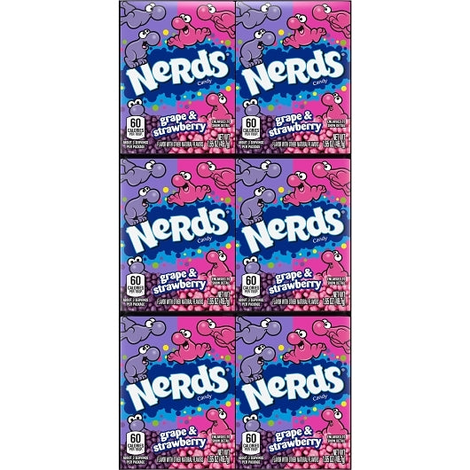 Nerds Grape & Strawberry, 12 x 24 x 1.65 oz Case - DOT product image 6