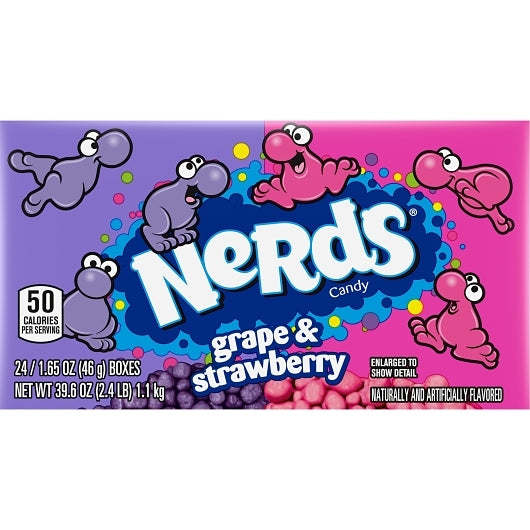 Nerds Grape & Strawberry, 12 x 24 x 1.65 oz Case - DOT product image 7