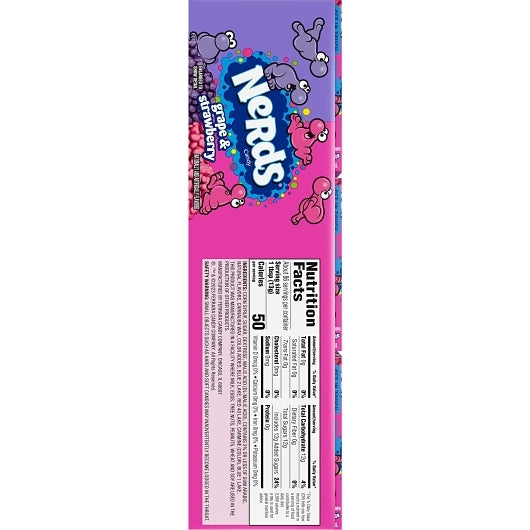 Nerds Grape & Strawberry, 12 x 24 x 1.65 oz Case - DOT product image 5
