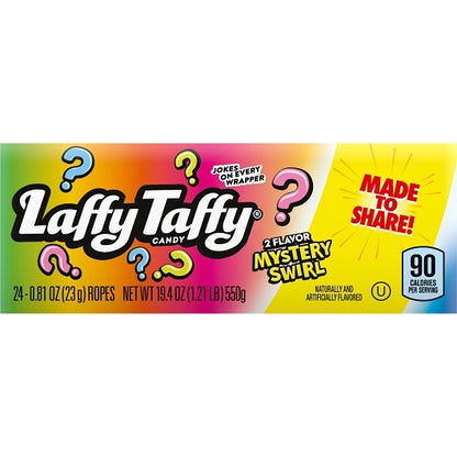 Laffy Taffy Mystery Swirl Rope Box, 12 x 24 x 0.81 oz Case - DOT product image 2