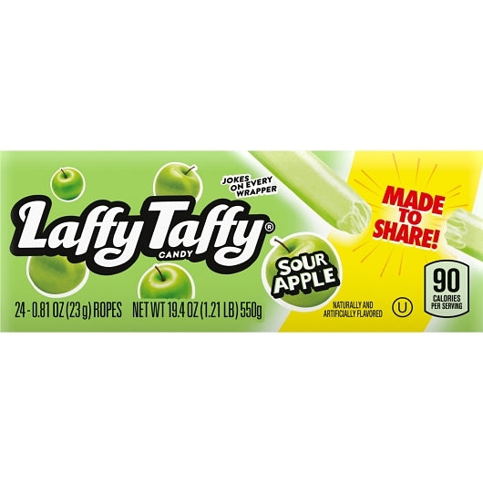 Laffy Taffy Sour Apple, 12 x 24 x 0.81 oz Case - DOT product image 2