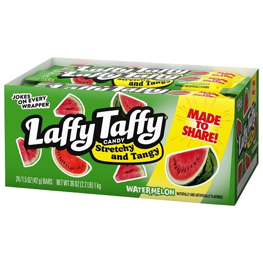 Laffy Taffy Watermelon Taffy Singles, 12 x 24 x 1.5 oz Case - DOT product image 7