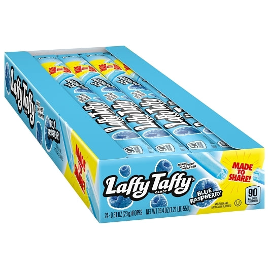 Laffy Taffy Blue Raspberry Rope, 12 x 24 x 0.81 oz Case - DOT product image 3