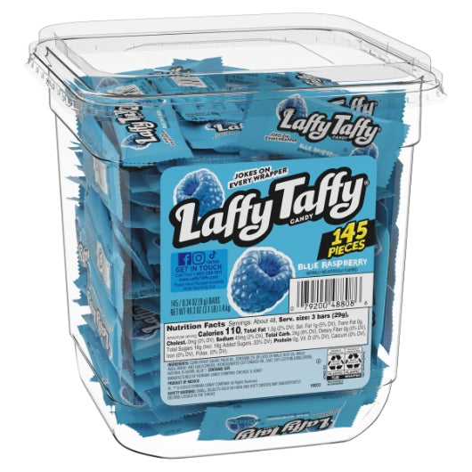 Laffy Taffy Wild Blue Raspberry Taffy, 8 x 145 x 24.65 lb Case - DOT product image 6